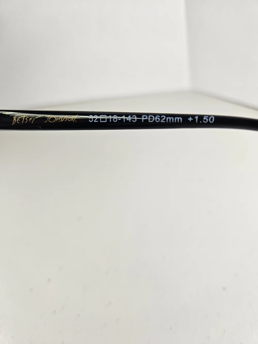 Betsey Johnson Black Cat-Eye Reading +1.50 Glasses